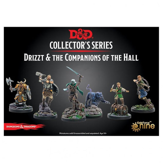 D&D: Legend of Drizzt: Companions of the Hall (6 miniatures)
