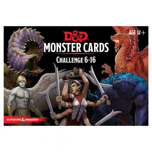 5E Monster Cards: Challenge 6-16