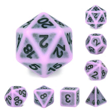 TwoFaad - Ancient Swamp Fog Dice w/Black Numbers