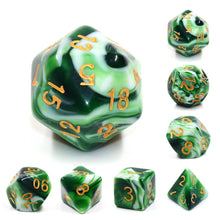 SkullSplitter Green Flow Dice