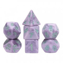 TwoFaad - Ancient Ballad Dice w/Sea Green Numbers