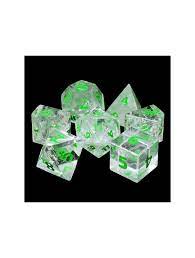 TwoFaad - Semi-Precious Gemstone Clear Quartz Dice