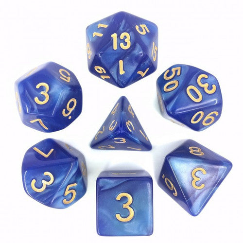 Cobalt Dice 7 Set