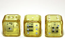 Koplow Single 19mm d6 Double Dice Yellow/White