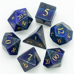 TwoFaad - Semi-Precious Gemstone Lapus Lazuli Dice