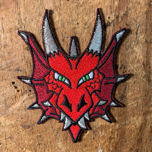 Patch Red Dragon Head