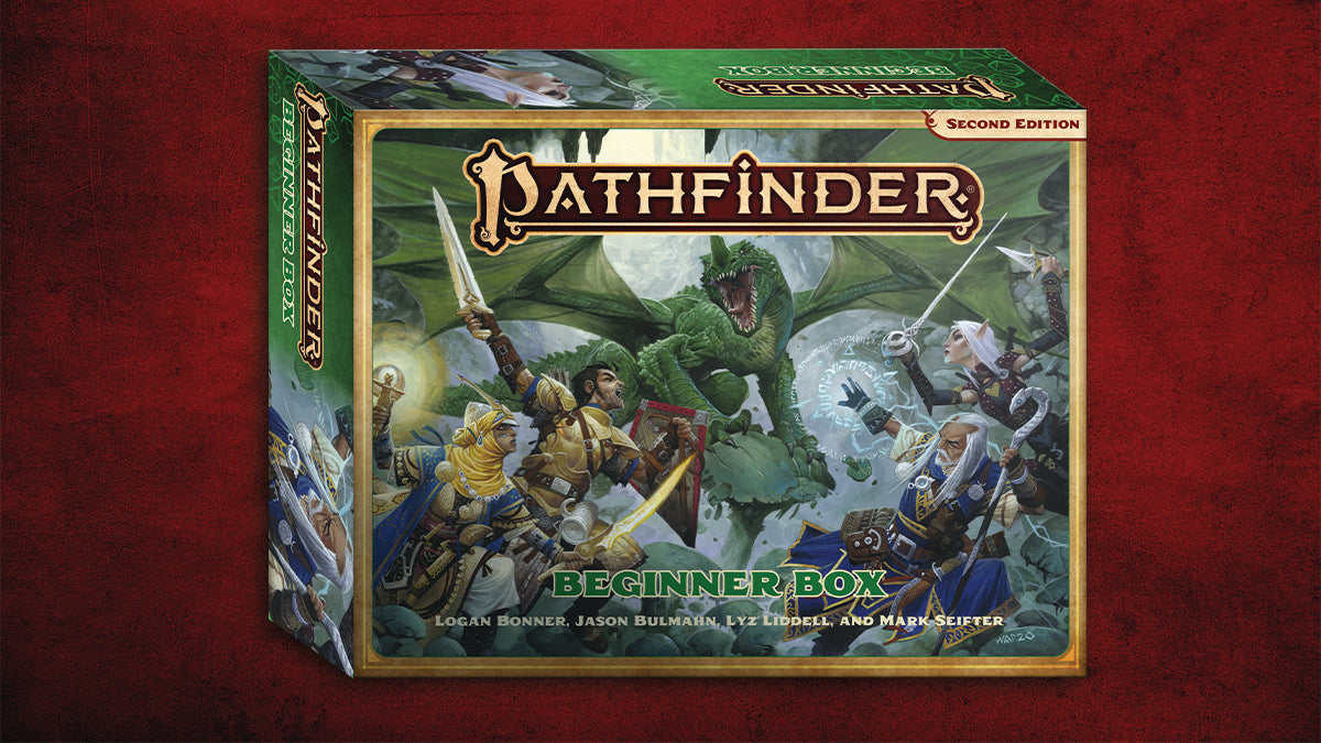 Pathfinder 2d Box Starter Set: Pathfinder 2nd Edition Beginner Box – Two Fairies and A ...