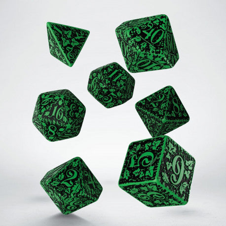 QWorkshop QWOSFOR15 Forest Dice Green with Black