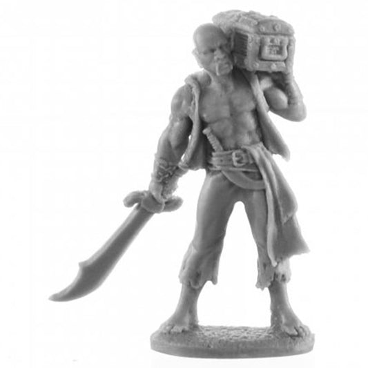 Reaper 30026 Pirate with Treasure Chest