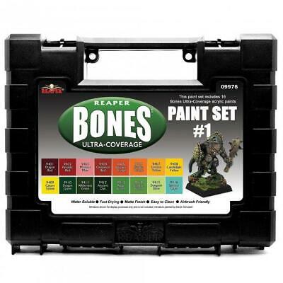 Reaper Paints: MSP: Bones Ultra Coverage Paints: Set #1 09976