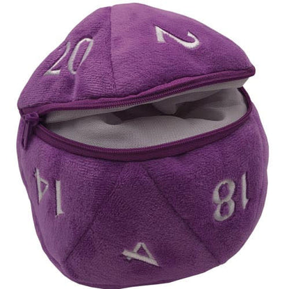 Ultra Pro Plush D20 Dice Bag Purple