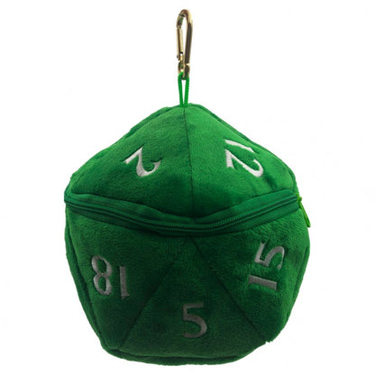 Ultra Pro Plush D20 Dice Bag Green