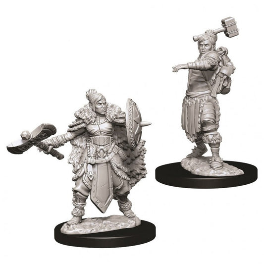 Wizkids 73703 D&D: NMU: Female Half Orc Barbarian W9
