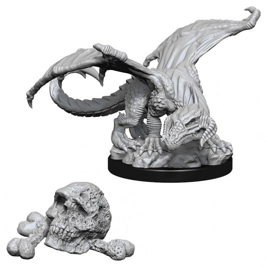 Wizkids 73850 D&D: NMU: Black Dragon Wyrmling W10