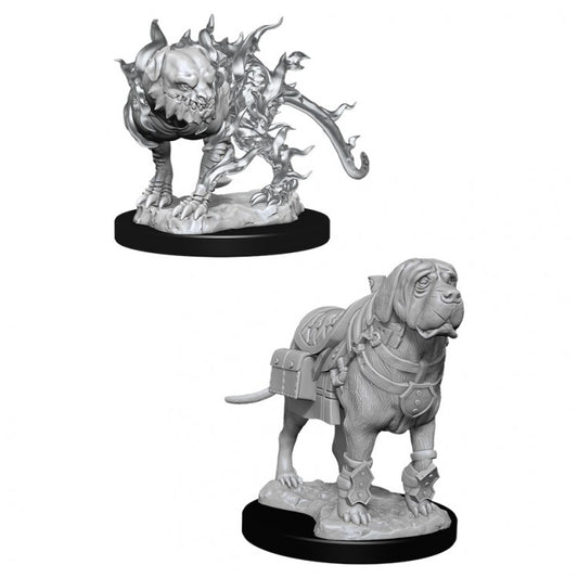 Wizkids 90017 D&D: NMU: Mastiff & Shadow Mastiff W11