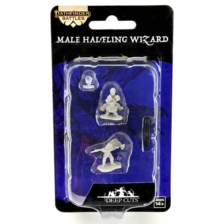 Wizkids WZK90260 PF: DC: Halfling Wizard Male W14