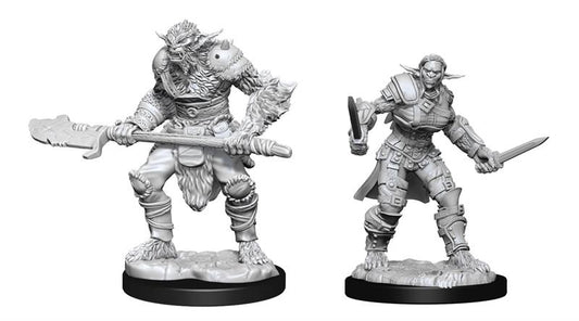 Wizkids 90311 D&D: NMU: Bugbear Barbarian M & Rogue F W15