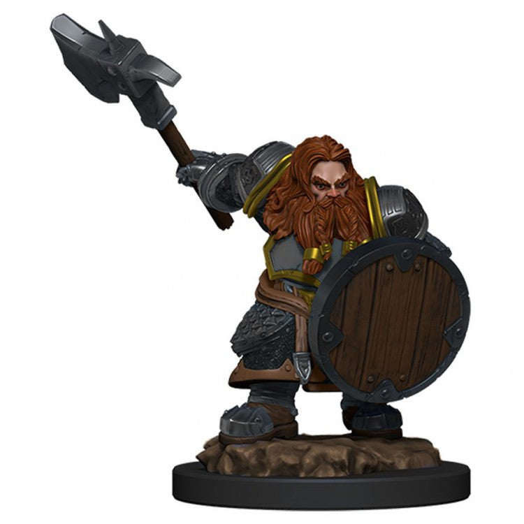 Wizkids 93037 D&D: IR: Prem: Dwarf Fighter Male