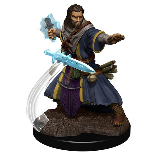 Wizkids 93041 D&D: IR: Prem: Human Wizard Male