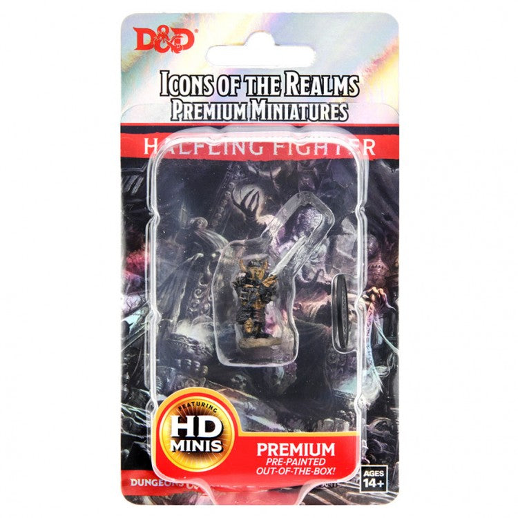 Wizkids 93047 D&D: IR: Prem: Halfling Fighter Male