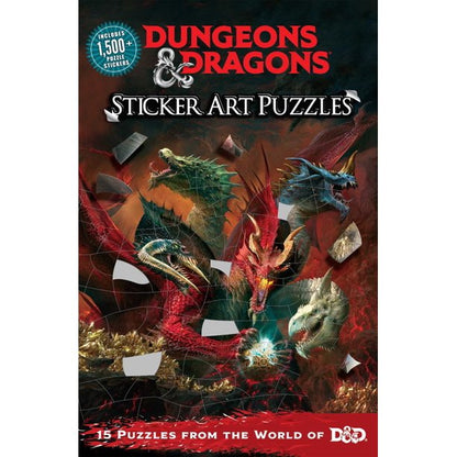 D&D: Sticker Art Puzzles