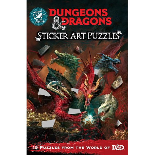 D&D: Sticker Art Puzzles