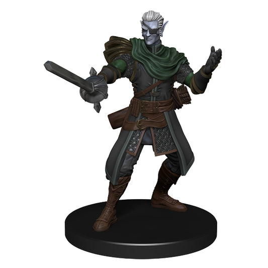 Prepainted Mini - Drow Warrior (Rapier) Darklands