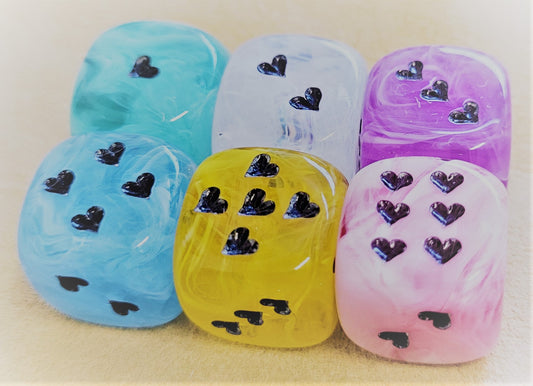 Chessex - Heart Pips d6