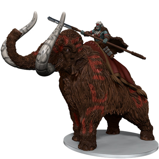 Prepainted Mini - Mammoth Rider Darklands