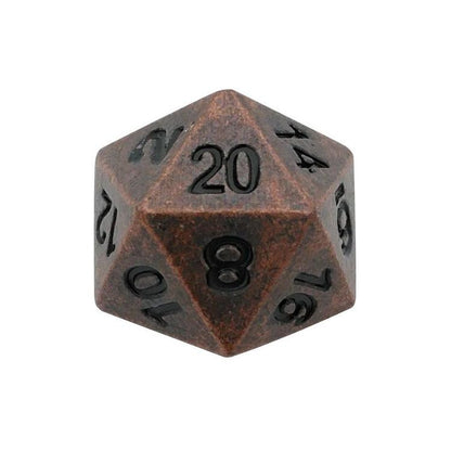 SkullSplitter Metal D20 Single Die