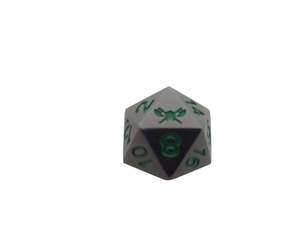 SkullSplitter Metal D20 Single Die