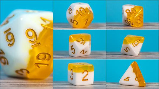 Secret Cat Sweet Shop - Fried Egg Dice Set