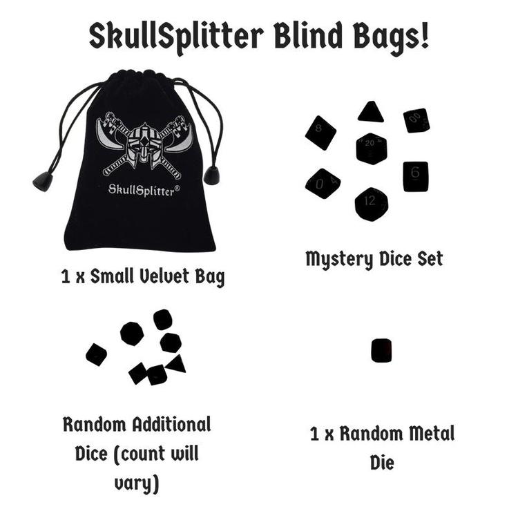 SkullSplitter Mystery Bag of Dice