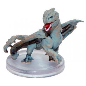 Prepainted Mini - White Dragon Wyrmling Snowbound