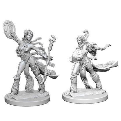 WZK72604 Human Female Sorcerer Unpainted