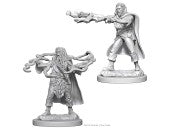 WZK72628 Human Male Sorcerer Unpainted