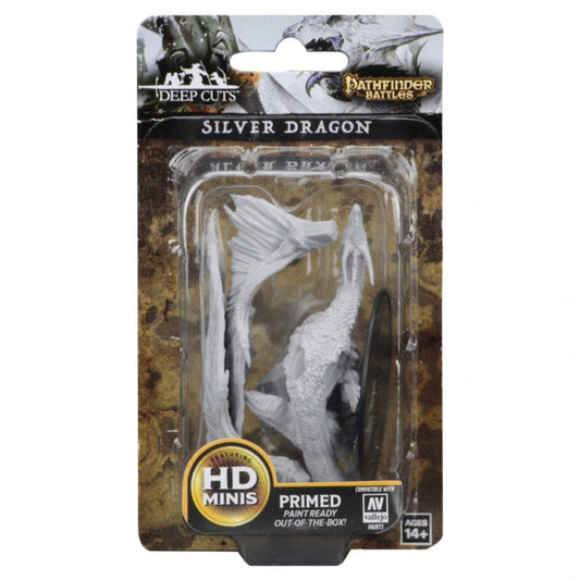 Wizkids 90192 PF DC: Silver Dragon W12.5 (Unpainted)